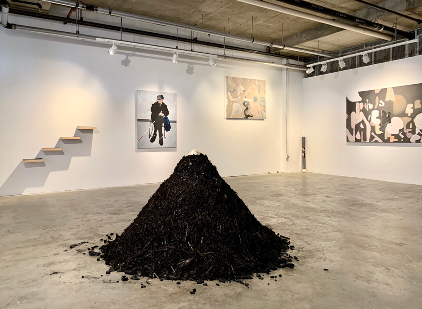 Lam Wong: Self-Portrait as Volcano